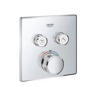 Grohe Grohtherm SmartControl İki Fonksiyon Akış Kontrol Ankastre Termostatik Duş Bataryası 29124000