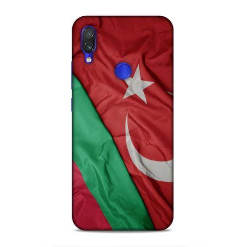 Xiaomi Redmi Note 7 Uyumlu Kılıf Azarbaijan (10) Full Koruma Kılıfı Türk & Azerbaycan Bayrak