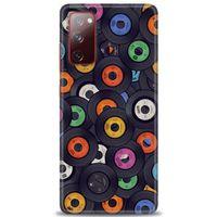 Samsung Galaxy S20 FE Kılıf HD Baskılı Kılıf - Plaklar + Tam Ekran Koruyucu