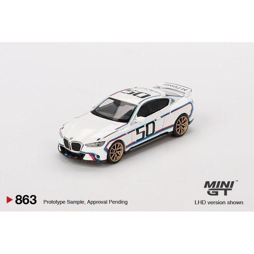 Mini GT BMW 3.0 CSL White 863 BL