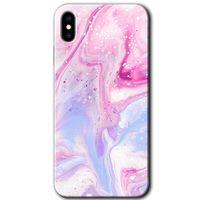 Potkal Hediye Fabrikası iPhone X Kılıf HD Desen Baskılı Arka Kapak - Kabarmış Leke