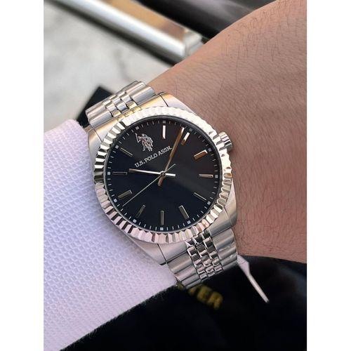 U.S.Polo Assn Çelik Kasa Ve Kordon 2 Yıl Garantili 5 Atm Suya Dayanıklı Erkek Kol Saati E.USP1111-05