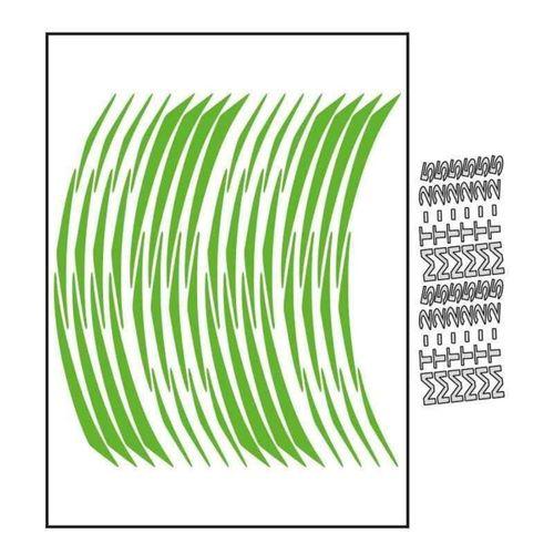 YAMAHA Yamaha Florasan Yeşil Mt-25 Uyumlu 1 Set Jant Şeridi