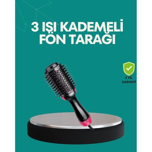 Kurutmalı Saç Şekillendirici Fönlü Fırça 1200 Watt Güç