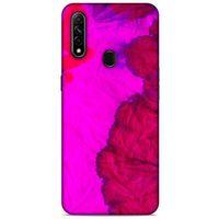 Oppo A31 Uyumlu Kılıf Pembe Delisi (12) Koruyucu Silikon Taş
