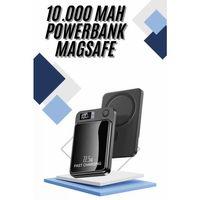Magsafe Powerbank 10.000 Mah 22.5 Watt Hızlı Şarj Göstergeli Kablosuz Taşınabilir Şarj