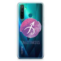 Oppo Realme 5 Pro Kılıf Burçlar Yay Arka Kapak Koruma Desenli Full Koruyucu