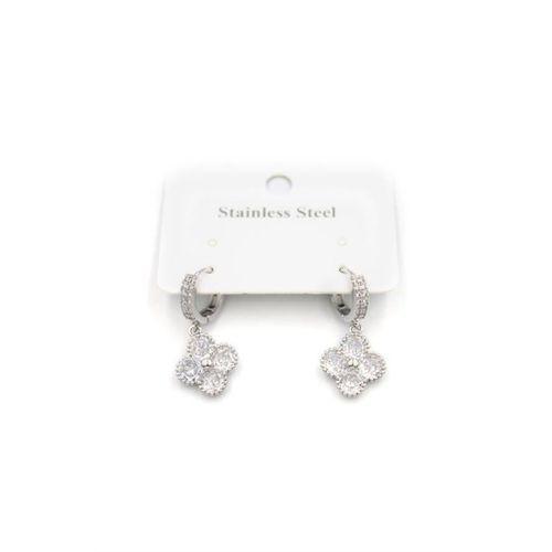 Vc Yonca Küpe - Gümüş