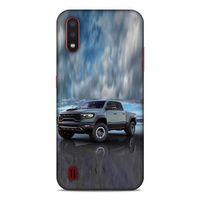 Lopard Samsung Galaxy A01 Uyumlu Kılıf PickUpX (42) Rugged Armor Kılıf Bulut Mavi