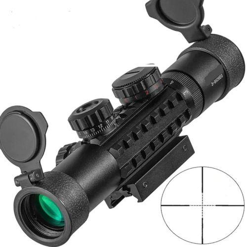 C3-9x26eg   Raylı Çift Işıklı  Dürbünü  11mm 22mm
