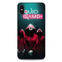 Apple iPhone XS Max Uyumlu Kılıf Squid Game (18) Telefon Kılıfları Mi-Young
