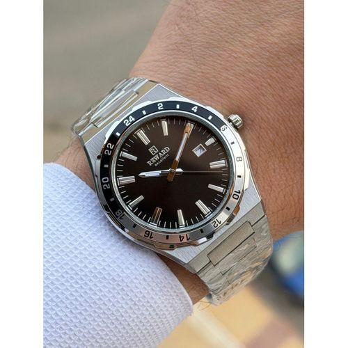 Reward Çelik Kordon 5 Atm Suya Dayanıklı Takvimli Kadran 2 Yıl Garantili Erkek Kol Saati FT.GL.M01.3