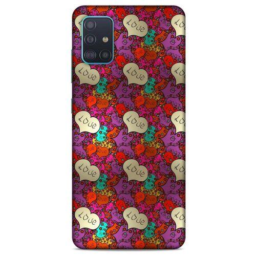Samsung Galaxy A51 Kılıf Hediyelik Seri Sevgililer Günü (43) 14 Şubat Thin Fit Kılıf