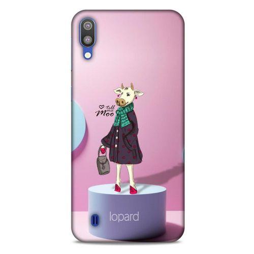 Samsung Galaxy M10 Kılıf FunnyMaX (8) Baskılı Kılıf Pembe Mavi