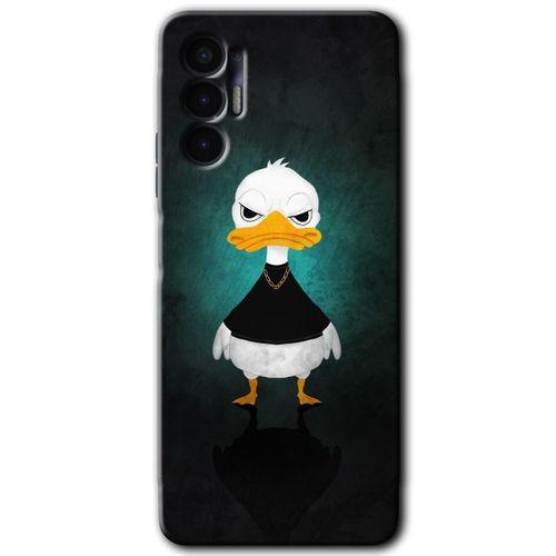 Tecno Spark 8 Pro Kılıf HD Desen Baskılı Arka Kapak - Angry Duck
