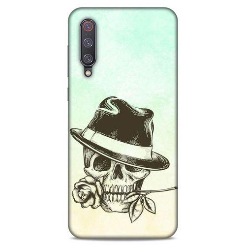 Lopard Xiaomi Mi 9 Uyumlu Kılıf Tattoo's (23) Ultra Koruma Kılıfı Çiçekli İskelet