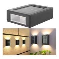 Solar 4 Ledli 11cm Du Aydınlatması