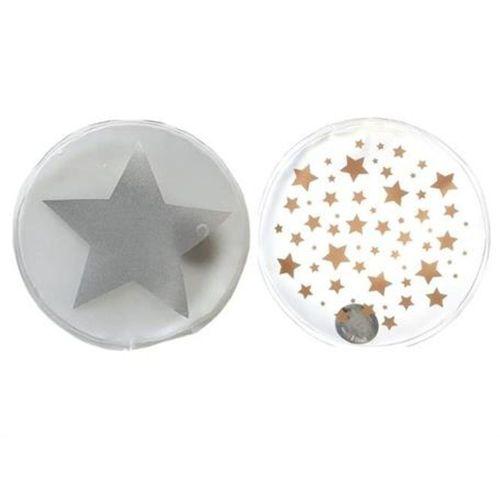 Yıldız Cep Sobası,El Isıtıcı,2 Adet Sıcak Su Torbası Pvc  9Cm