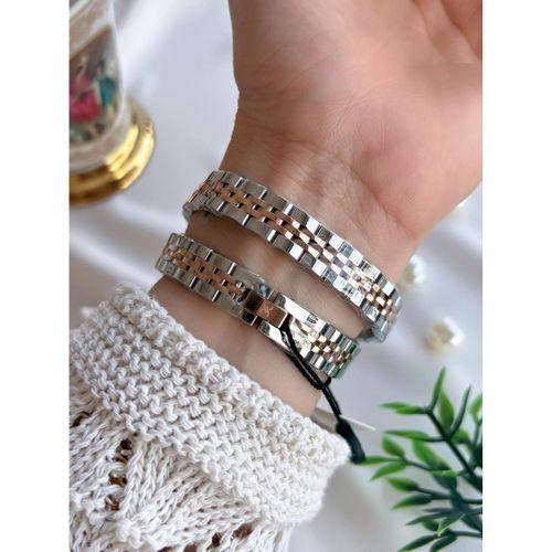 Daniel Klein Çelik Kordon 30 Metre Suya Dayanıklı Özel Tasarım Kadın Kol Saati VS.BLKT.0730