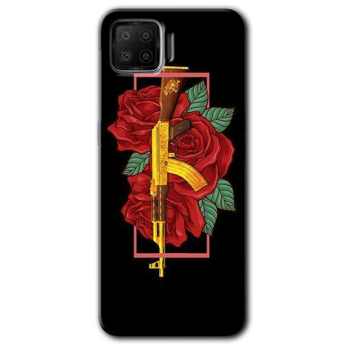 OPPO Oppo A73 Kılıf HD Desen Baskılı Arka Kapak + Temperli Cam - Bedel