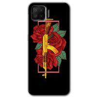 OPPO Oppo A73 Kılıf HD Desen Baskılı Arka Kapak + Temperli Cam - Bedel