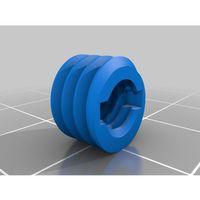 Rolleicord Tripod Montaj Dönüştürücü 3/8'den 1/4'e (Bu ürün Sadece Plastik parçadır - Almadan Önce Soru Sorabilirsiniz)