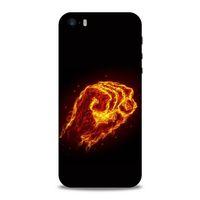 Lopard Apple iPhone SE Uyumlu Kılıf FireX (33) Hybrid Kılıf Yumruk