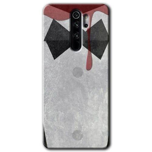 Redmi Note 8 Pro Kılıf HD Desen Baskılı Arka Kapak - Gentleman Blood
