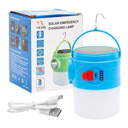 Powermaster 100W Çok Fonksiyonlu Solar Acil Durum Lambası PM-17840