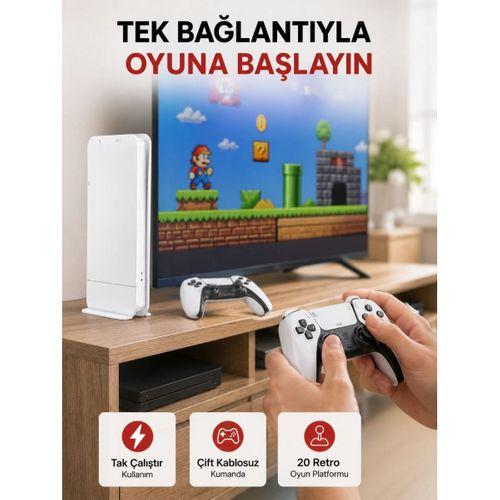 20.000 Klasik Oyun Dahili Kablosuz Kontrollü Oyun Kutusu