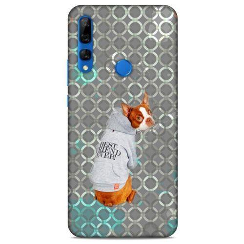 Huawei Y9 Prime 2019 Kılıf Köpek Kıyafetleri (44) Tough Armor Kılıf Boston Terrier Eşofman