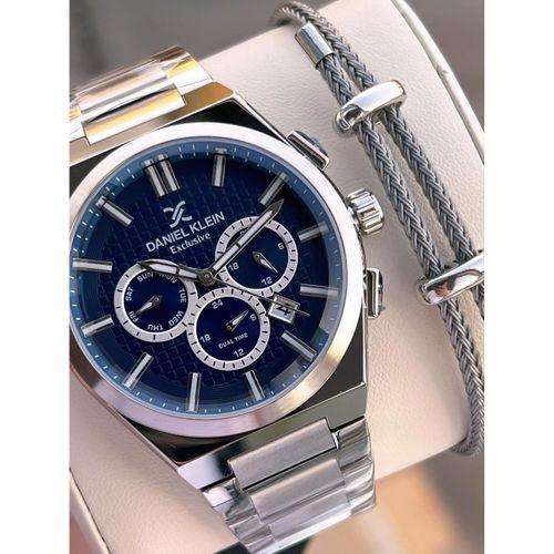 Daniel Klein İtalyan Tasarım Bileklik Hediyeli 2 Yıl Garantili Suya Dayanıklı Erkek Kol Saati XY.4