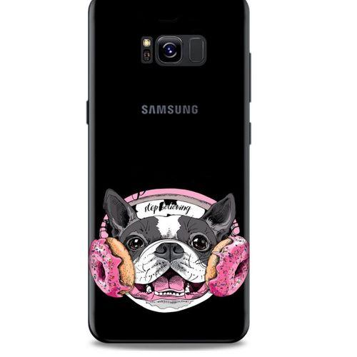 Zoologix (18) Samsung Galaxy S8 Plus Şeffaf Kılıf Silikon Desenli