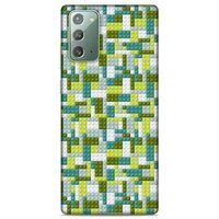 Lopard Samsung Galaxy Note 20 Uyumlu Kılıf BloX (45) Liquid Air Kılıf Yeşil