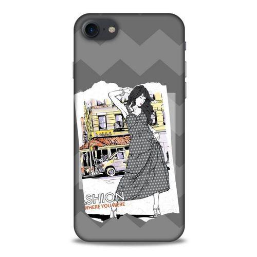 Sokak Modası 19 Apple Iphone 8 Kılıf Desenli Silikon