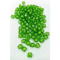 Küp Boncuk İçten Boncuklu Bileklik Çanta Boncuğu 10 mm 50 gr Yeşil - BNC450