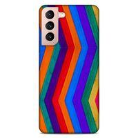 Lopard Samsung Galaxy S21 Uyumlu Kılıf Wood'X (25) Antişok Kapak Baskılı