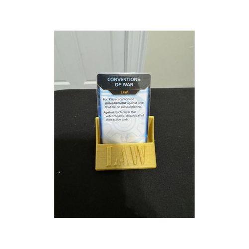 Twilight Imperium Yasa Kartı Tutucu (Bu ürün Sadece Plastik parçadır - Almadan Önce Soru Sorabilirsiniz)