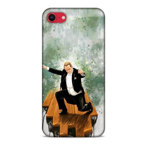 Apple iPhone SE 2020 Kılıf Atatürk (42) Rugged Armor Kılıf Yeşil Tasarım
