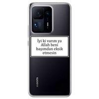 Xiaomi Mi Mix 4 Kılıf HD Yazı Baskılı Silikon Arka Kapak - Yazı 11