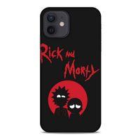 Apple iPhone 12 Uyumlu Kılıf Rick And Morty (17) Tasarım Kılıf Principal Gene