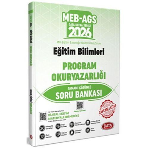 2026 MEB AGS Eğitim Bilimleri Program Okuryazarlığı Çözümlü Soru Bankası Data Yayınları