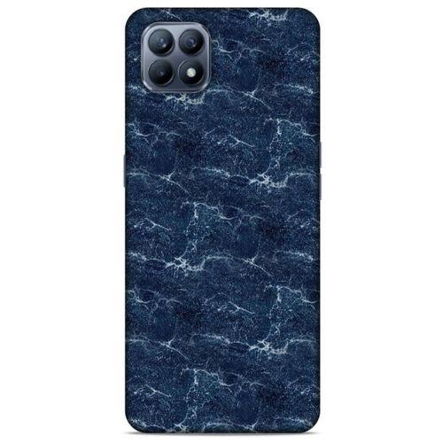 Mermer Desenli (15) Tema Antişok Kılıf Lacivert Huawei P40 Lite Kılıf