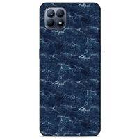 Mermer Desenli (15) Tema Antişok Kılıf Lacivert Huawei P40 Lite Kılıf