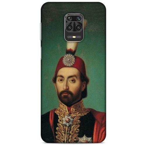 Xiaomi Redmi Note 9S Uyumlu Kılıf Ottoman (29) Arka Koruma Kılıfı Sultan Abdülmecit
