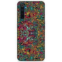 Lopard Oppo Realme 6 Pro Uyumlu Kılıf Soyut Sanat (30) Desenli Silicone Case