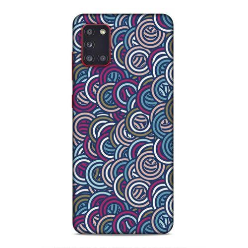 Samsung Galaxy A31 Uyumlu Kılıf Utopia (29) Arka Koruma Kılıfı Kirli Beyaz