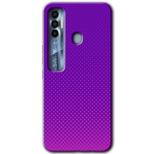 Potkal Hediye Fabrikası Tecno Spark 7 Pro Kılıf HD Desen Baskılı Arka Kapak - Semantic