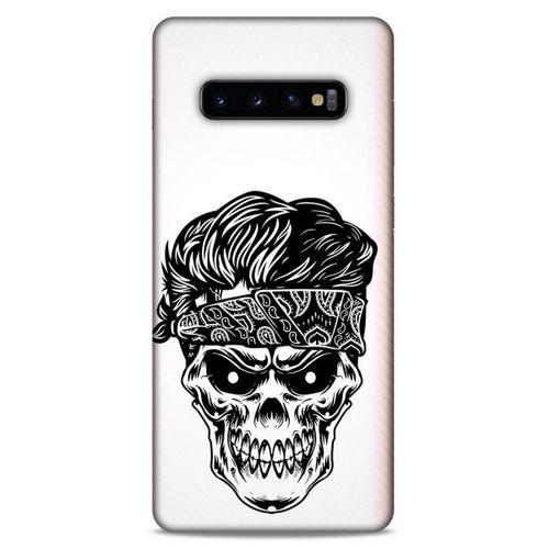Lopard Samsung Galaxy S10 Plus Uyumlu Kılıf Tattoo's (26) Tpu Silikon Kılıf İskelet