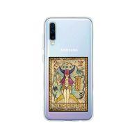Samsung A50 The High Priestess Desenli Premium Şeffaf Silikon Kılıf